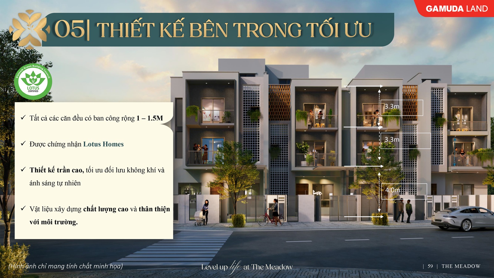 Phong cách thiết kế của The Meadow