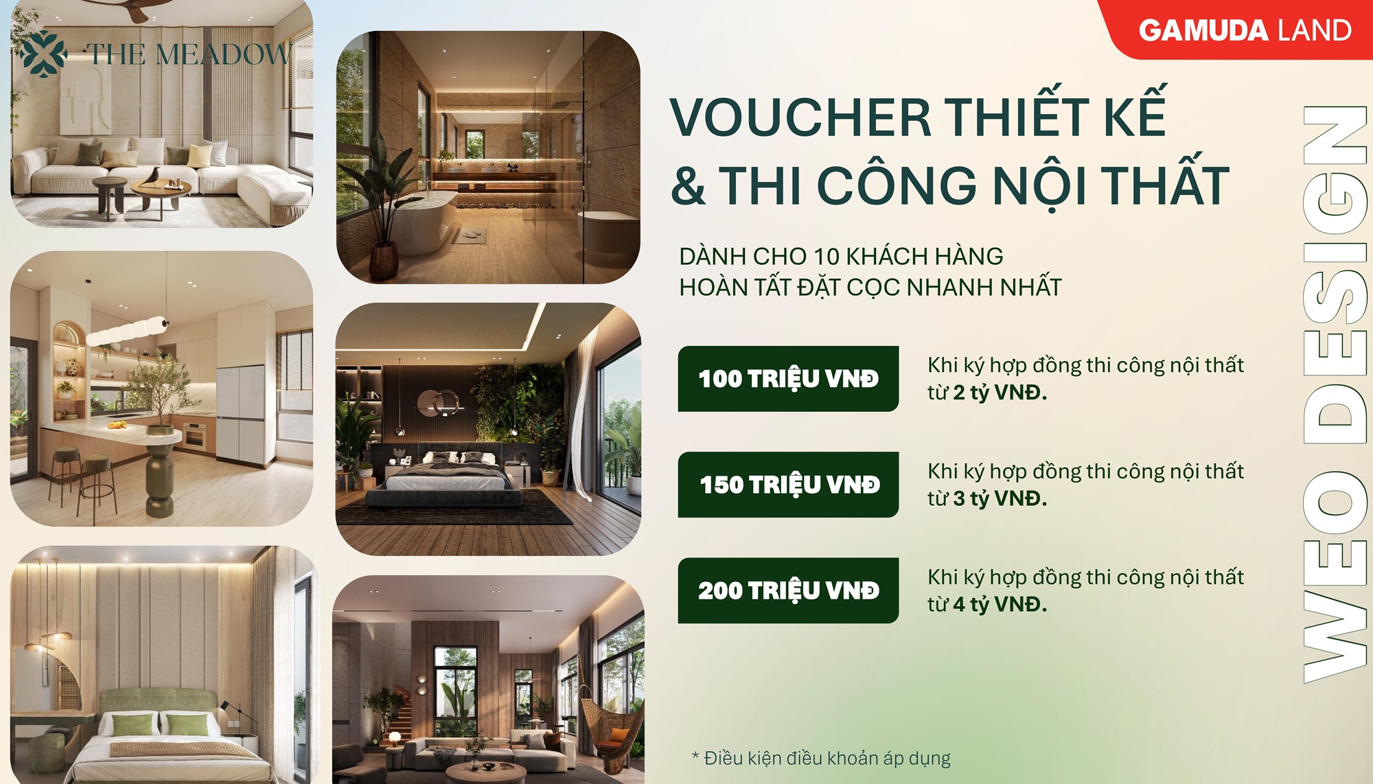 Quà tặng voucher nội thất